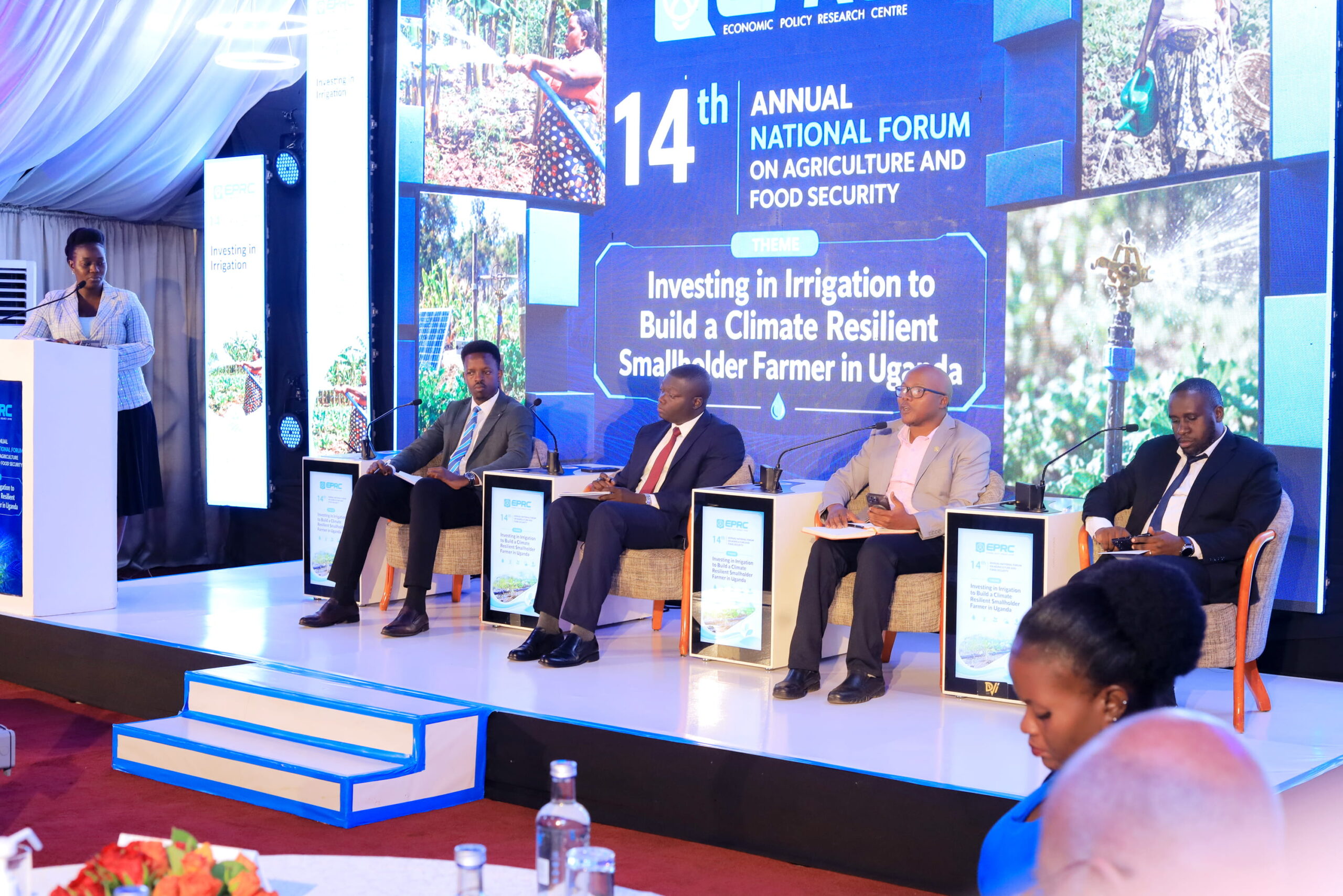 Panel of discussion at EPRC 14th forum