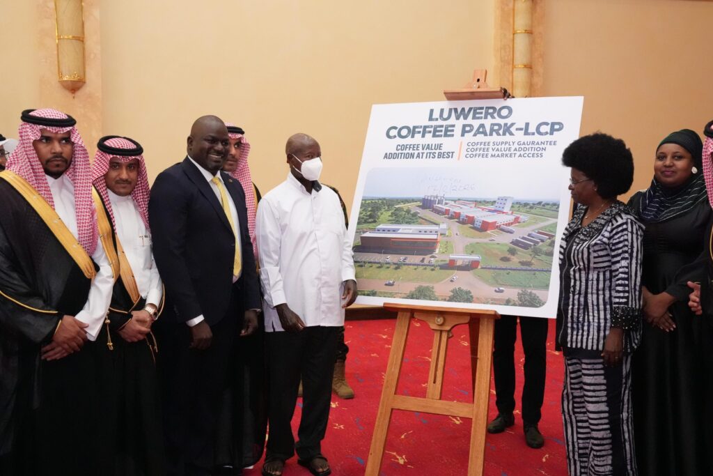 launch of luwero coffee park